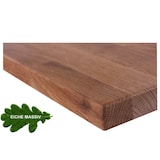 thumbnail of pemora Tischplatte Gastronomie Eiche massiv 70 x 70 cm - 40 mm stark