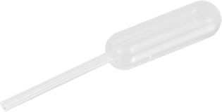 100 Pipetten, PE 4 ml 8 cm transparent