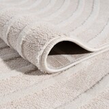 thumbnail of Teppich Kurzflor Abstrakt Wohnzimmer schmutzabweisend Creme  160x220 | 75% Polyester, 25% Polypropylen | Florhöhe: 10 mm | pflegeleicht