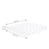 thumbnail of GILAC Alvéoles à oeufs - 30 oeufs - 300 x 300 x 90 - blanc - Blanc G671021