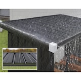 thumbnail of 4goodz Houtopslag Gegalvaniseerd Staal met Schuin dak – 66x150x150 cm - Donkergrijs
