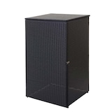 thumbnail of Afvalemmerhoes HWC-E25, afvalemmerhoes, poly rotan 120l ~ zwart