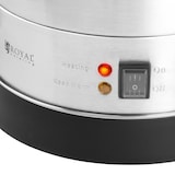 thumbnail of Royal Catering - Royal Catering Distributeur D'Eau Chaude Avec Robinet En Acier Inoxydable Fontaine Bouilloire RC-WBDW20 (20,5 l, 2 500 W, 30-110