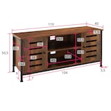 thumbnail of TV-Board Carlow 110x41,5x50,5cm
