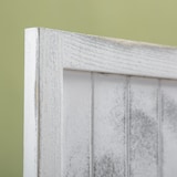 thumbnail of HOMCOM Biombo Dobrável de 4 Painéis Separador de Ambientes Elegante para Dormitórios Sala de Estar 160,5x170cm Branco Rústico