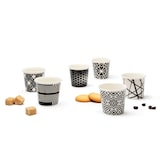 thumbnail of Excelsa set de 6 tazas de café Emily de porcelana 9 cl multicolor