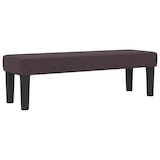 thumbnail of vidaXL Boxspringbett mit Kopfteil Dunkelbraun 120 x 200 cm Stoff