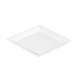 thumbnail of Sovie Tableware Teller MILAN in L aus Plastik, 21 x 21cm, Weiss, 12 Stück - Einweg