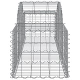 thumbnail of vidaXL Gabionen mit Hochbogen 20 Stk. 200x50x40/60 cm Verzinktes Eisen