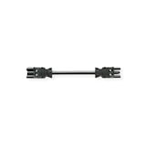 thumbnail of Cable de prolongación BACHMANN GST18-3 macho/hembra, libre de halógenos, negro, 3 m.