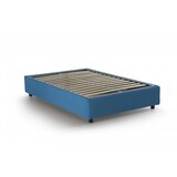 thumbnail of Dmora Letto piazza e mezza Arianna, Letto contenitore con rivestimento in tessuto, 100% Made in Italy, adatto per materasso Cm 120x200, Blu