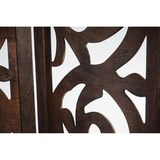 thumbnail of Paravent Istanbul, Raumteiler Trennwand Sichtschutz, Ornamente ~ 170x160cm, braun
