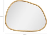 thumbnail of HOMCOM - Wandspiegel - 70L x 2,1B x 50H cm - natur