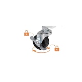 thumbnail of COSTWAY Carrinho de 4 Andares, Carrinho de Serviço com Prateleiras Ajustáveis, Carrinho de Cozinha com Rodas e Alça