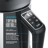 thumbnail of Arendo Wasserkocher 1,5 l 2200 W, Edelstahl, Doppelwand, Temperaturwahl 40 - 100°C mit Anzeige, weiß matt