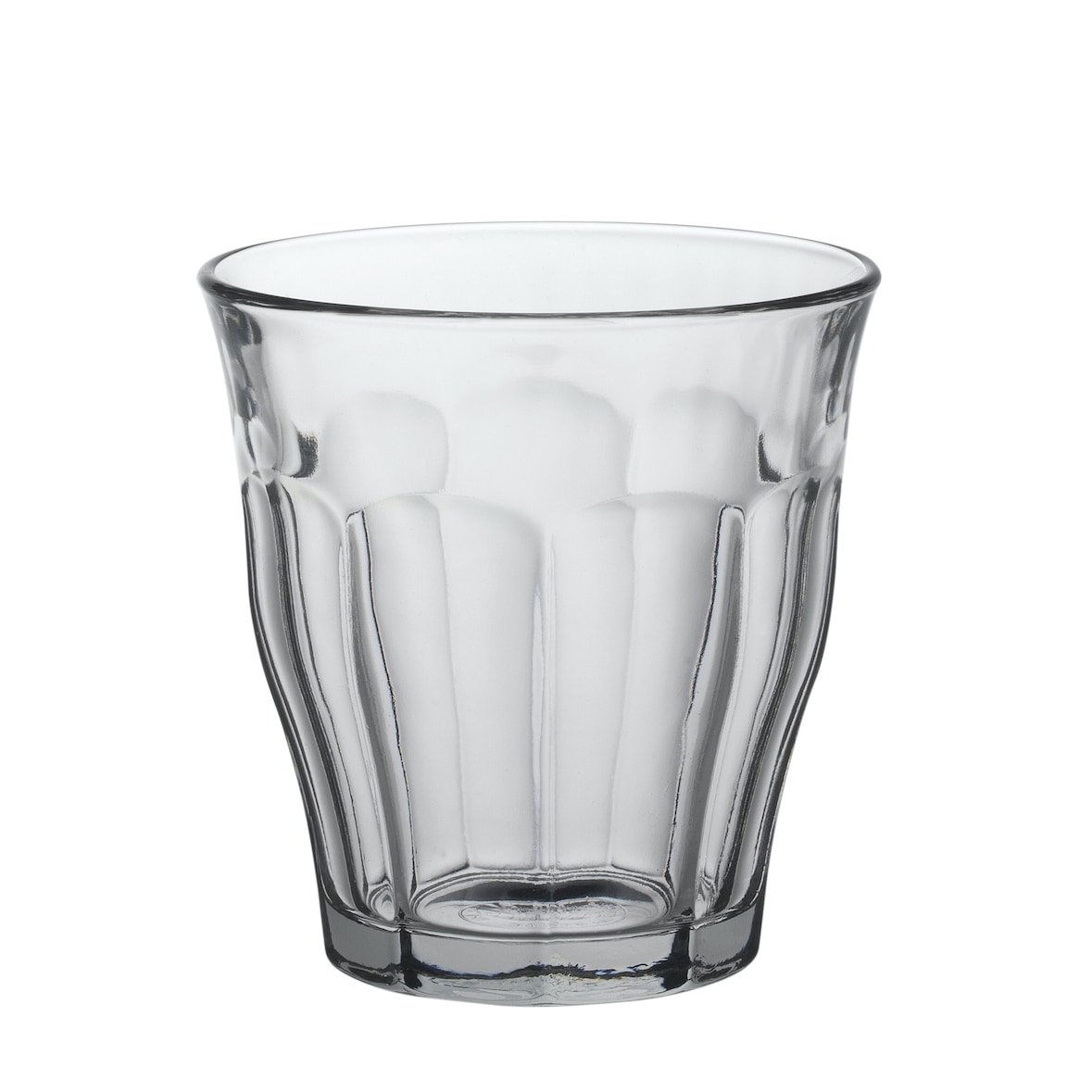 Duralex 1025AC04C0111 Picardie Quatre Trinkglas, Wasserglas, Saftglas, 160ml, Glas, transparent, 4 Stück
