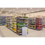 thumbnail of Party-Cooler / frigo bibite su ruote, HCR40, plastica / vetro, Ø 44.2 x 74.5 cm, 34 L, bianco