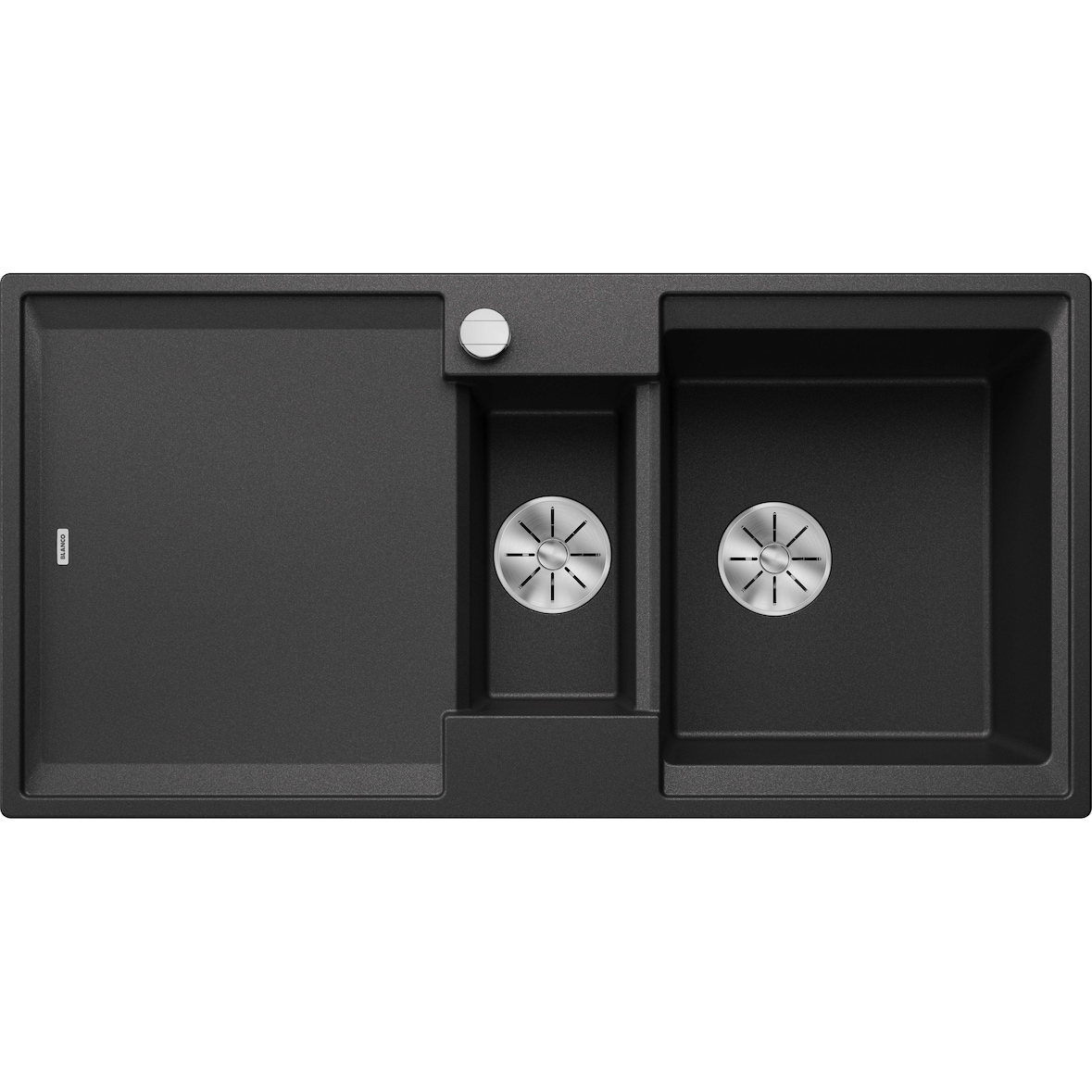 BLANCO ADIRA 6 S Einbauspüle SILGRANIT anthrazit ab 60 cm Excenter