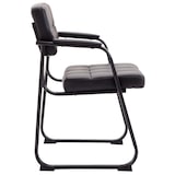 thumbnail of Lot de 2 chaises Canada en Similicuir Noir