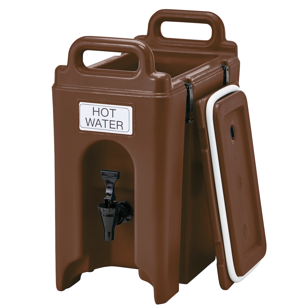 CAMBRO - 250LCD-131 - Contenedor Camtainer isotérmico para líquidos 9,4 L - 42 x 23 x 47 cm - Castaño oscuro