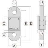 thumbnail of KERN HFA 1T 4 Kranwaage Max 1000kg d 0,5kg Kranwaage Zugwaage