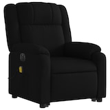 thumbnail of vidaXL Elektrischer Massagesessel mit Aufstehhilfe Schwarz Stoff