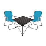 thumbnail of 3teiliges Campingmöbel Set Campingtisch Campingstuhl L70xB70xH56cm