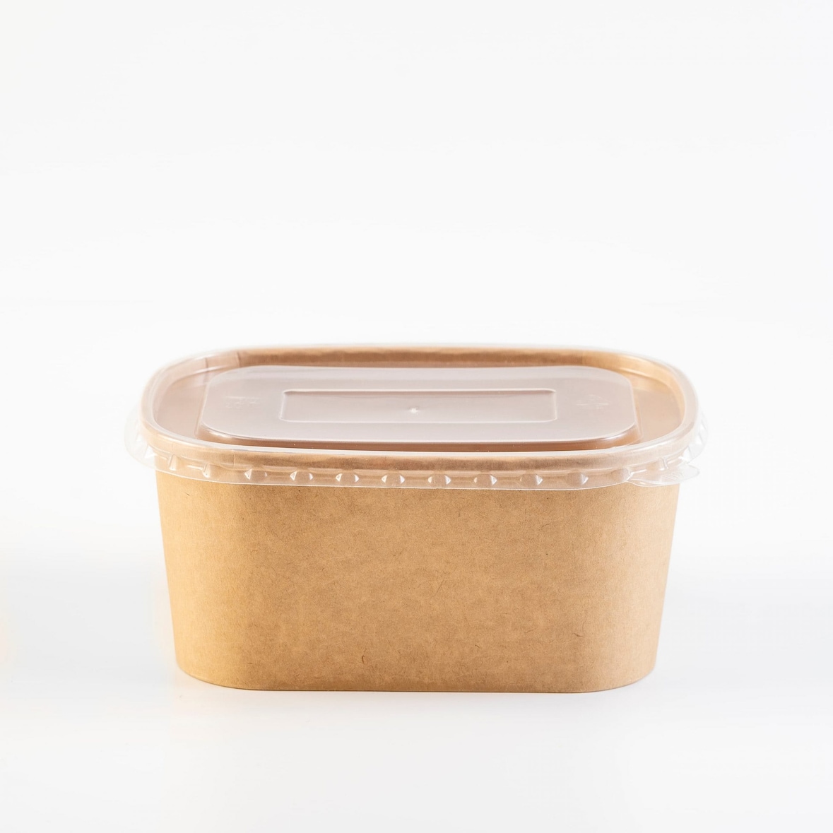 Greenvase - Envase rectangular 1000ml con tapa (300 uds)