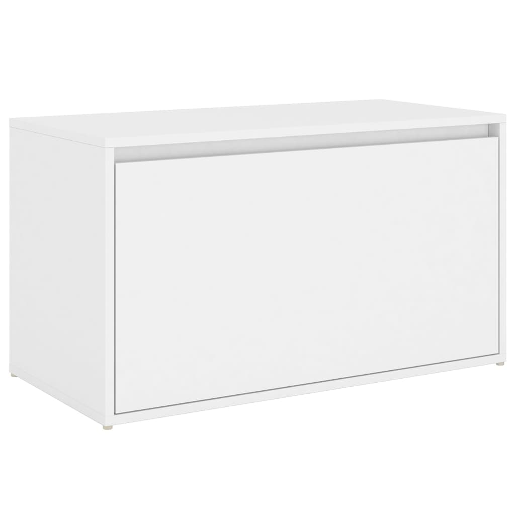 Helloshop26 - Banc banquette d'entrée 80 x 40 x 45 cm blanc aggloméré 02_0010857
