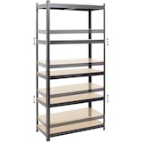 thumbnail of PROREGAL Mega Deal | 5x Schwerlastregal Ragnar | HxBxT 180x90x40 cm |  Fachlast 175kg | Schwarz | Stecksystem Lagerregal Regalsystem 5 Stk.