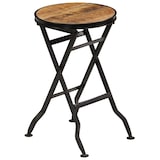 thumbnail of vidaXL Schreibtisch mit Klapphocker Mangoholz Massiv 115x50x76 cm
