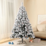 thumbnail of SVITA künstlicher Weihnachtsbaum Schnee Deko Tannenbaum Kunstbaum PVC 210 cm