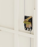 thumbnail of Décoshop26 - Büroschrank mit Schubladen 4 Einlegeböden 105 x 40 x 180 cm weißer Stahl DEC024519
