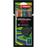 thumbnail of STABILO® 6019/12-1-20 Umweltfreundlicher Buntstift - GREENcolors - ARTY - 12er Pack - mit 12 verschiedenen Farben