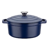 thumbnail of GSW Gusseisen Kochtopf Blue Magic 24 x 10,5cm, induktionsgeeignet, backofengeeignet bis 240°C