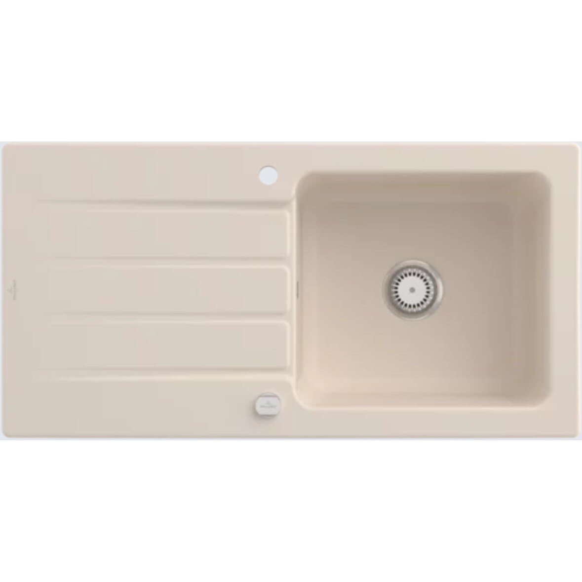 Villeroy&Boch Spülbecken, Küchenspüle Architectura 60 Ivory CeramicPlus 1000x510mm, Unterschrankbreite 60 cm