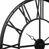 thumbnail of Relógio de Parede Redondo Vintage em Metal Ø 69 cm Preto