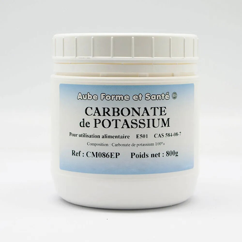 MesZépices - Carbonate de potassium E501(i) - Sachet de 5 kg