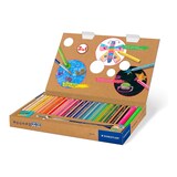 thumbnail of Staedtler® 140 C18 Farbstifte Buddy 3in1 - Kartonetui mit 18 Stiften und 1 Spitzer