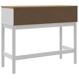 thumbnail of Décoshop26 - Konsolentisch mit zwei Schubladen 89,5 x 36,5 x 73 cm Kiefernholz und weiß-eiche MFD DEC031988