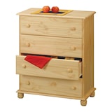 thumbnail of SIT Möbel ladekast | 4 laden | massief grenen | B 80 x D 43 x H 102 cm | naturel | 19000-63 | Serie KOMMODE