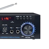 thumbnail of Amplificateur Stéréo HIFI Karma PA-2362BT, 2x 30W, USB SD Bluetooth, RADIO FM, télécommande, 2 entrées microphones