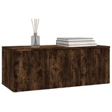 thumbnail of vidaXL TV-Schrank Räuchereiche 80x34x30 cm Holzwerkstoff