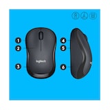 thumbnail of Logitech Rato sem fios M220 Silent Plus Mouse Grey