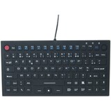 thumbnail of GENERIQUE Clavier /Souris compact en silicone rigide étanche USB noir