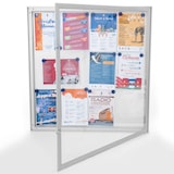 thumbnail of Danieli - Bacheca da Esterno Porta Menu e Avvisi A4. Superficie in Acciaio Magnetica e Scrivibile. (12xA4)