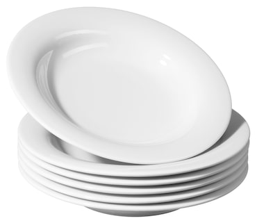 METRO Professional - 6 Piatti Quadrati Per Aperitivi In Porcellana Bianca 8,2x8,2 Cm - Resistenti E Lavabili In Lavastoviglie - 5