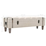 thumbnail of Helloshop26 - Aufbewahrungsbank 111 x 34 x 37 cm Massivholz und Stahl 02_0010889