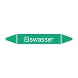 thumbnail of Aufkleber I RKZ-Etikett Eiswasser,DIN 2403,grün/weiß,für Ø 60-90mm,310x52mm,3/Bogen