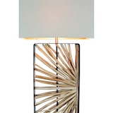 thumbnail of SalesFever lámpara de pie | marco madera flotante / pantalla lino | An 40 x Pr 20 x Al 165 cm | natural - beige